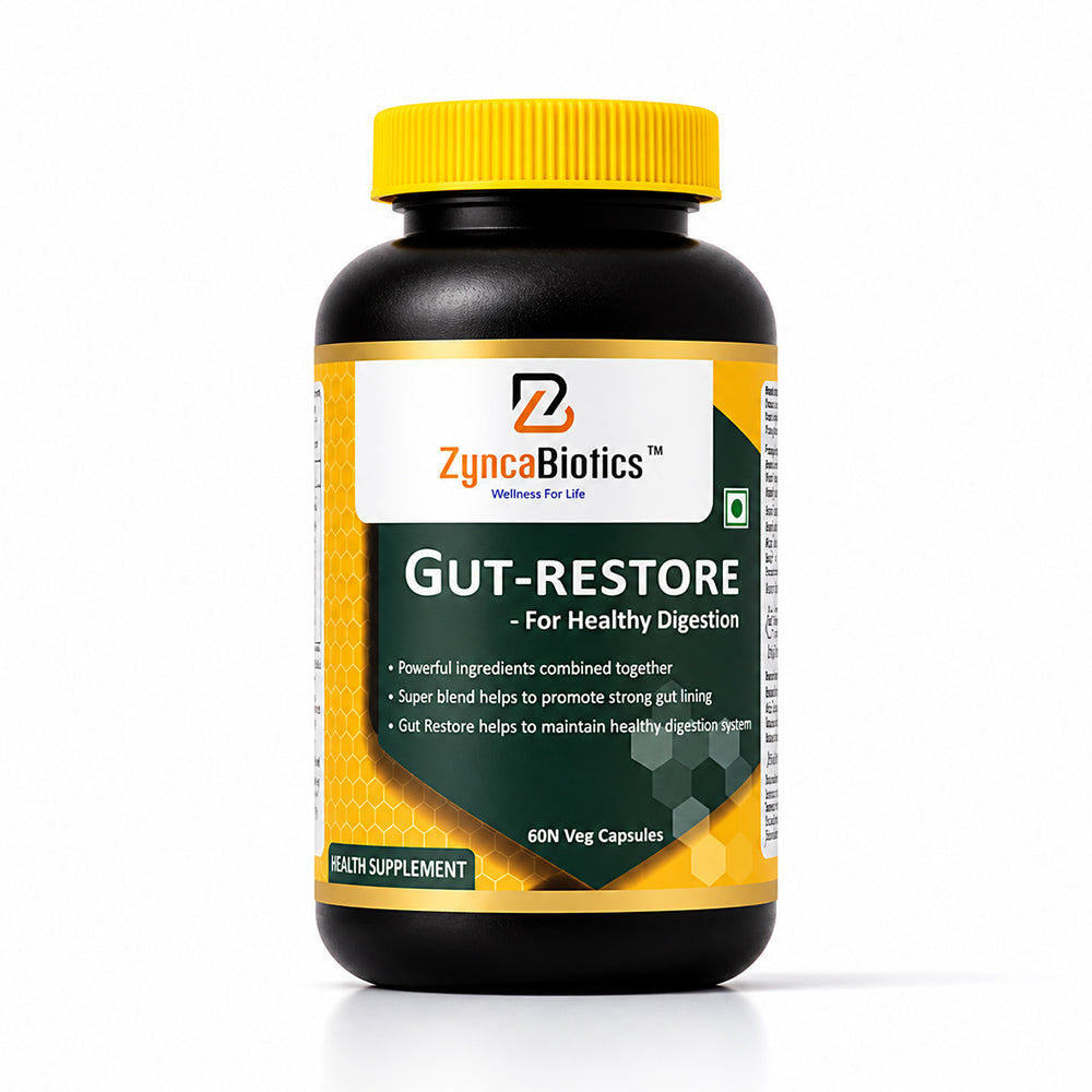 ZyncaBiotics Gut-Restore - 60 Capsules